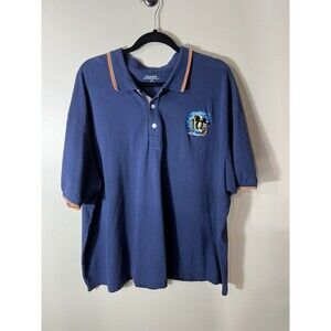 Disneyland Resort Polo Shirt Men’s XXXL Navy Blue Mickey Embroidered Logo 2010